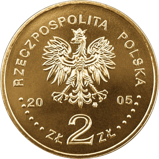 2 zł z 1936 r. (żaglowiec)
