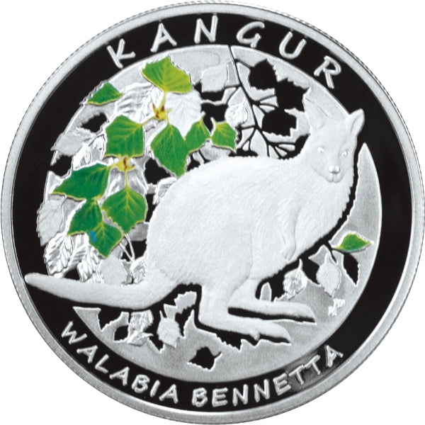 Kangur – Walabia Bennetta/Kangur olbrzymi (20 PLN + 1 AUD)