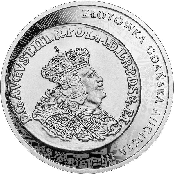 Złotówka gdańska Augusta III