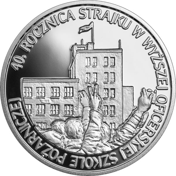 40. rocznica strajku w Wyższej Oficerskiej Szkole Pożarniczej