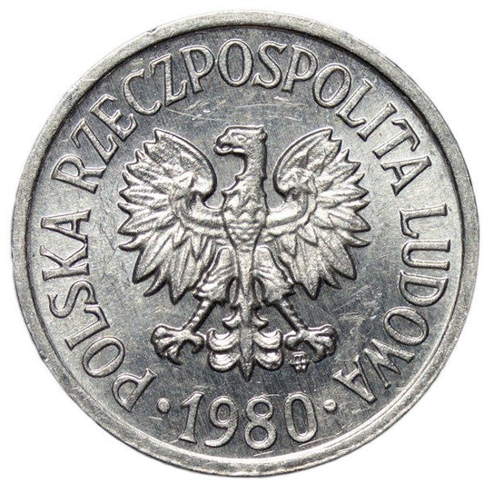 Polska PRL 20 Groszy 1980