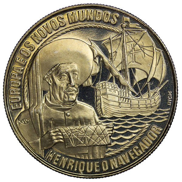 Portugalia 2 1/2 Escudos 1991 - Henryk Żeglarz