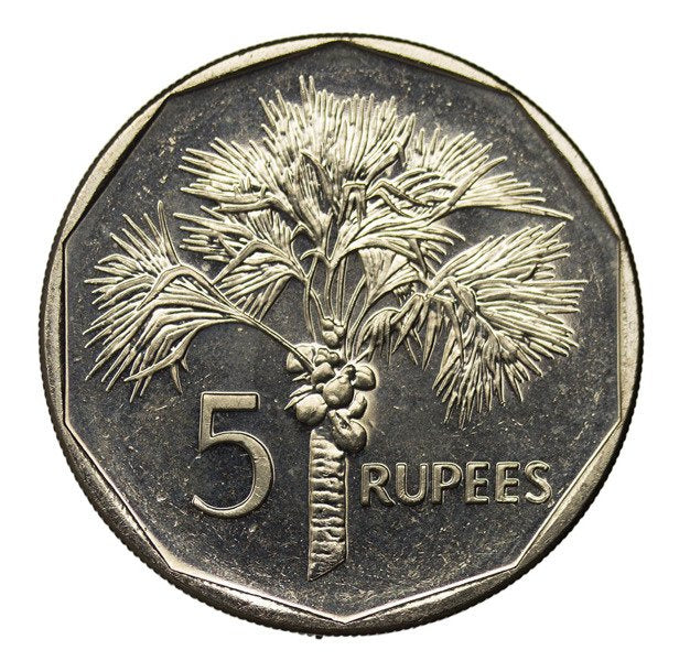 Seszele 5 Rupees 2010