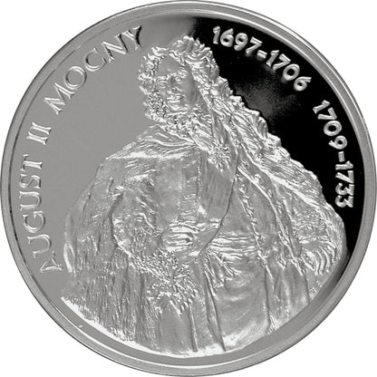 August II Mocny (1697-1706, 1709-1733), półpostać