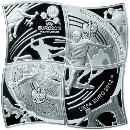 Mistrzostwa Europy w Piłce Nożnej UEFA 2012 (4 x 10zl)