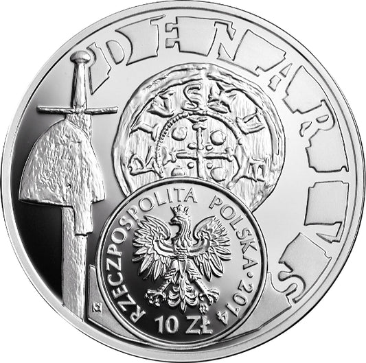 Denar typu 2. Bolesława Krzywoustego