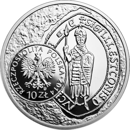 Brakteat Leszka Białego