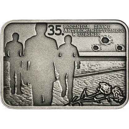 35. rocznica zrywu antykomunistycznego w Lubinie