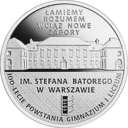 100-lecie powstania Gimnazjum i Liceum im. Stefana Batorego w Warszawie