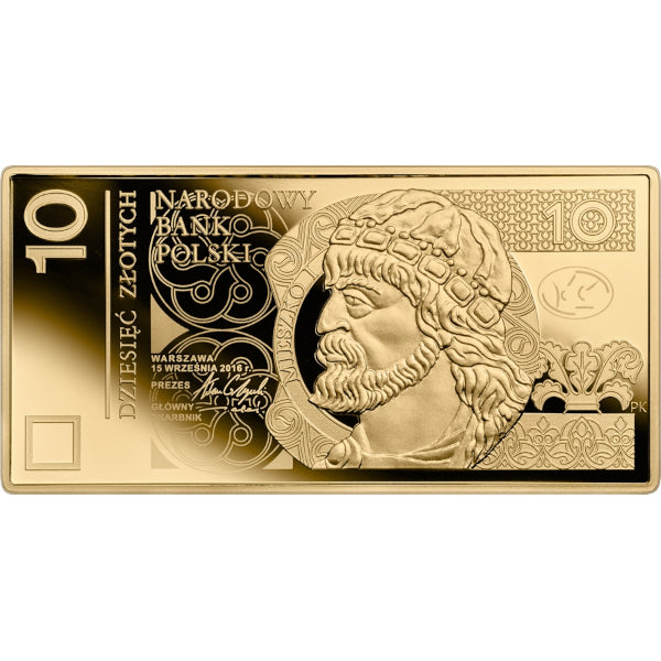 Banknot o nominale 10 zł