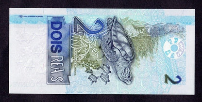 Brazylia 2 Reais 2001-, P-249b