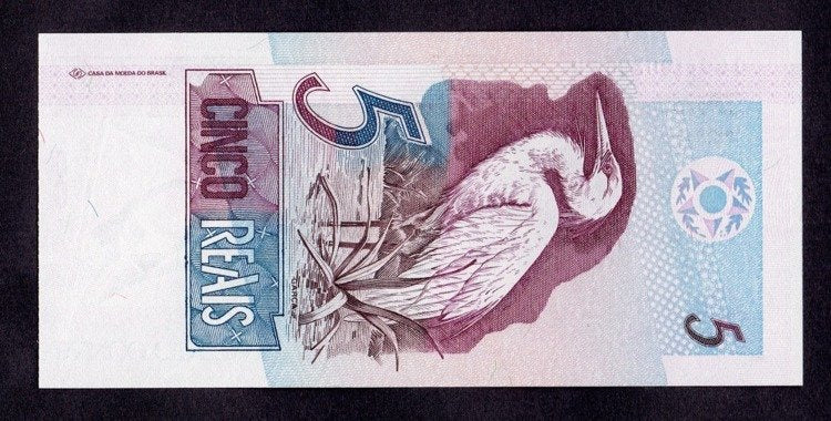Brazylia 5 Reais 1997-, P-244Ad