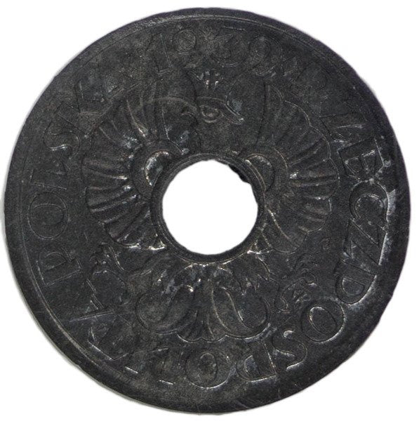 Generalne Gubernatorstwo 5 Groszy 1939 - NGC MS 62