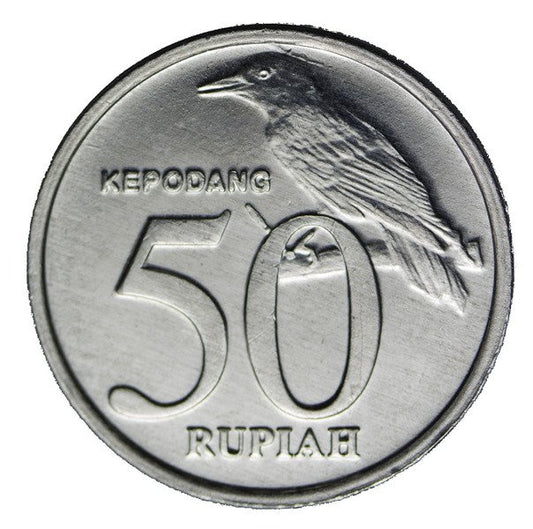 Indonezja 50 Rupiah 1999