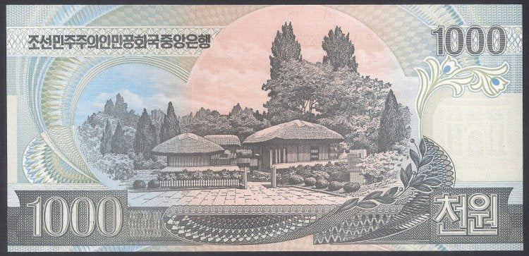Korea Północna 1000 Won 2006