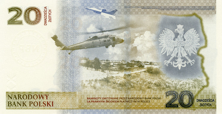 Polska 20 złotych 2022, Ochrona polskiej granicy wschodniej