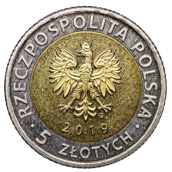 Polska 5 Złotych 2019 - Zabytki Fromborka