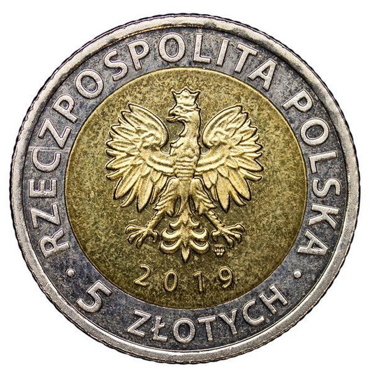Polska 5 Złotych 2019 - Zabytki Fromborka
