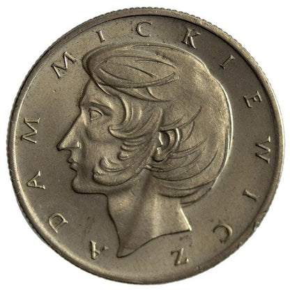 Polska PRL 10 Złotych 1975 - Adam Mickiewicz