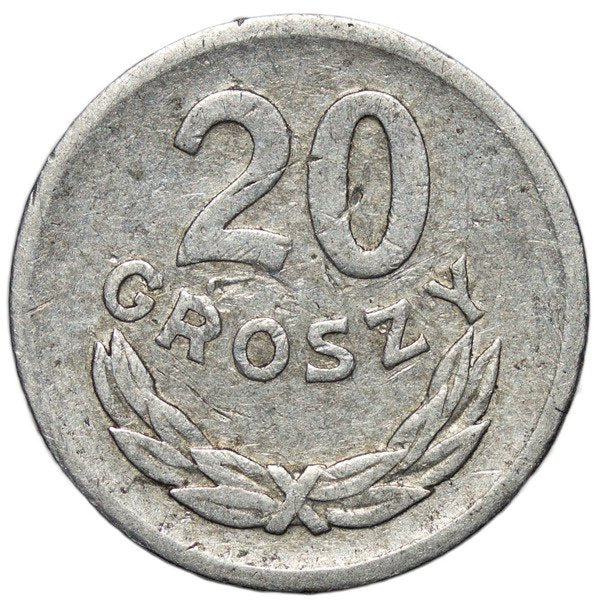 Polska PRL 20 Groszy 1968