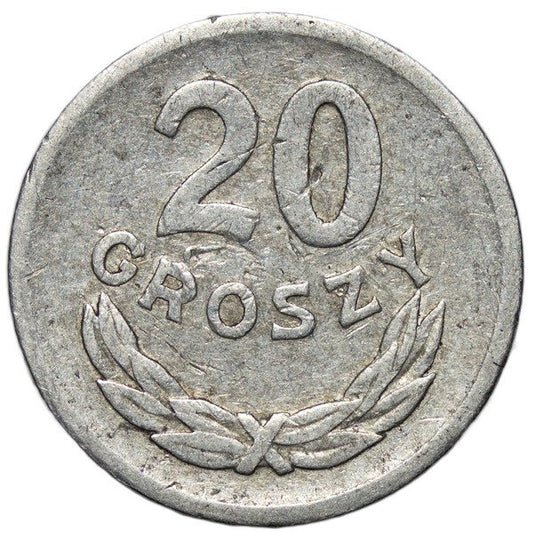 Polska PRL 20 Groszy 1968