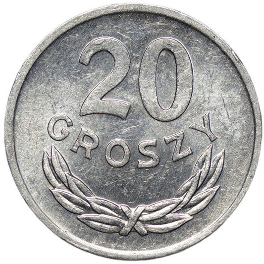 Polska PRL 20 Groszy 1980