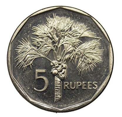 Seszele 5 Rupees 2010