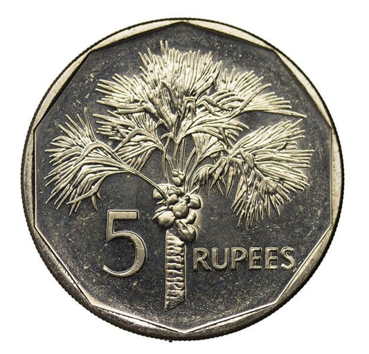 Seszele 5 Rupees 2010