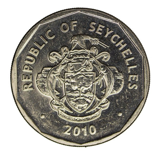 Seszele 5 Rupees 2010
