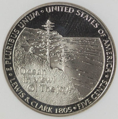USA 5 Centów 2005 - NGC PF 69 Ultra Cameo